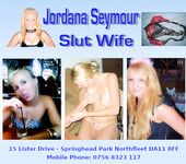 Jordana Seymour UK Slut
