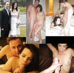 100 Dressed and Undressed Brides to Sluts!