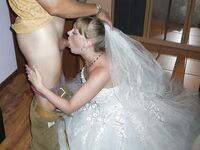 100 Dressed and Undressed Brides to Sluts!