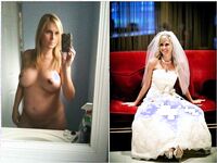 100 Dressed and Undressed Brides to Sluts!