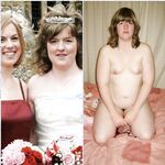 100 Dressed and Undressed Brides to Sluts!