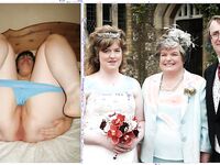 100 Dressed and Undressed Brides to Sluts!