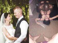 100 Dressed and Undressed Brides to Sluts!