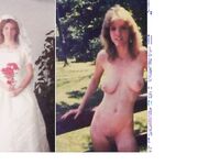 100 Dressed and Undressed Brides to Sluts!