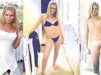 100 Dressed and Undressed Brides to Sluts!