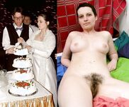 100 Dressed and Undressed Brides to Sluts!