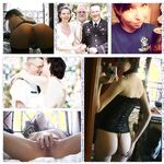 100 Dressed and Undressed Brides to Sluts!