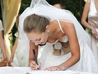 100 Dressed and Undressed Brides to Sluts!