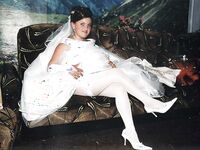 100 Dressed and Undressed Brides to Sluts!