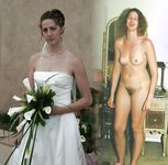 100 Dressed and Undressed Brides to Sluts!