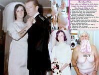 100 Dressed and Undressed Brides to Sluts!