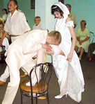 100 Dressed and Undressed Brides to Sluts!