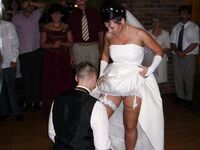 100 Dressed and Undressed Brides to Sluts!