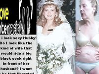 100 Dressed and Undressed Brides to Sluts!