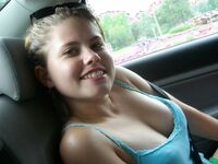 Girls Flashing Naked in Cars