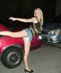 Girls Flashing Naked in Cars