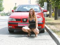 Girls Flashing Naked in Cars