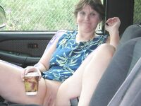 Girls Flashing Naked in Cars