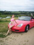 Girls Flashing Naked in Cars