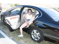 Girls Flashing Naked in Cars