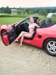 Girls Flashing Naked in Cars