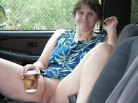 Girls Flashing Naked in Cars