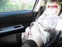 Girls Flashing Naked in Cars