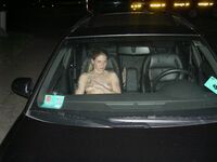 Girls Flashing Naked in Cars