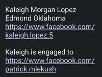 Kaleigh Morgan Lopez - Edmond Oklahoma