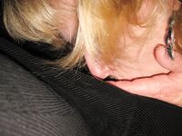 Caroline Polish mature in the  car blowjob