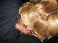 Caroline Polish mature in the  car blowjob