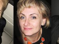 Caroline Polish mature in the  car blowjob