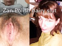 Zan Polish hairy slut