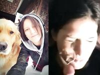 Dee amateur facial cum slut