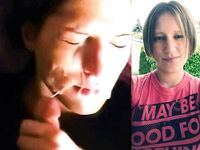 Dee amateur facial cum slut