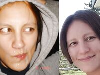 Dee amateur facial cum slut