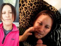 Dee amateur facial cum slut