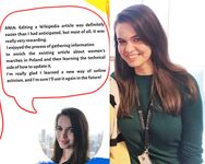 Big titted EU Activist