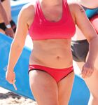 Hot lifeguard bikini girls