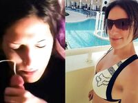 amateur facial cum slut