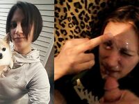 amateur facial cum slut