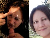 amateur facial cum slut