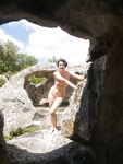 My naked walk with friends through mountains and caves