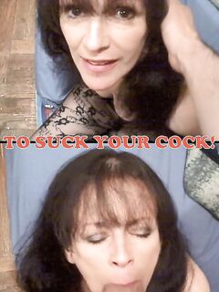 Dirty Debbie loves family cock