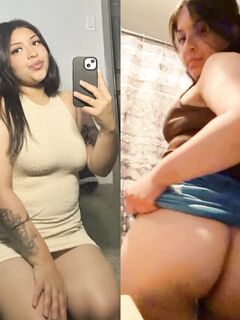 Sexy Latina Brunette Fat Booty and Big Titties