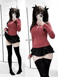 Sexy Rin Tohsaka Cosplay