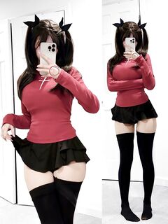 Sexy Rin Tohsaka Cosplay 2