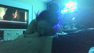 Alt Camgirl MsGrumpyCunt giving a BJ