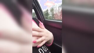 Danish Louise flashing tits