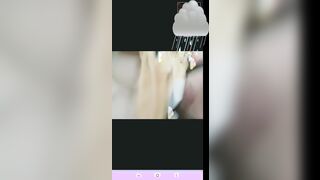 Chinese bbw girl showing big tits webcam